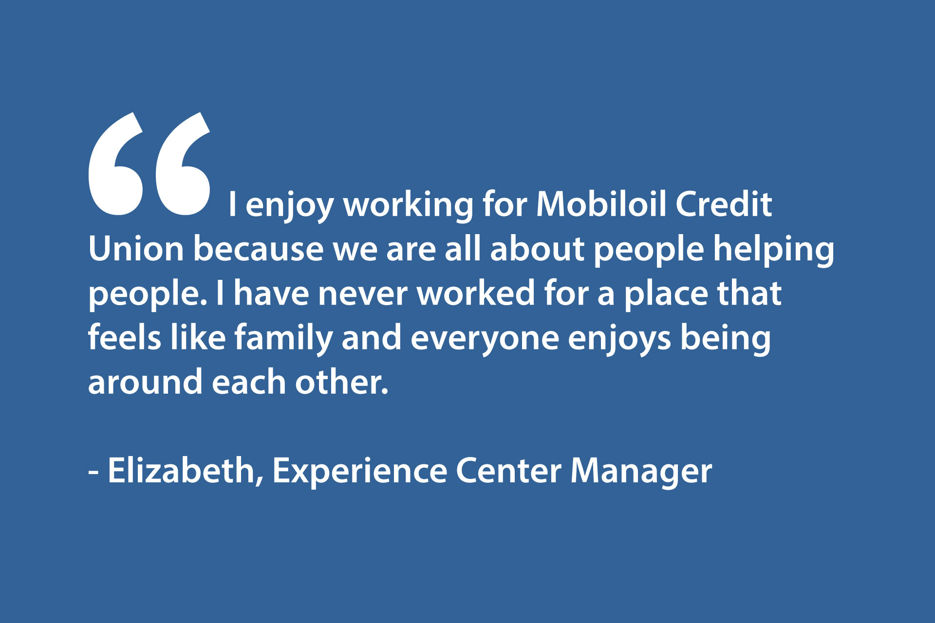 Elizabeth's Testimonial