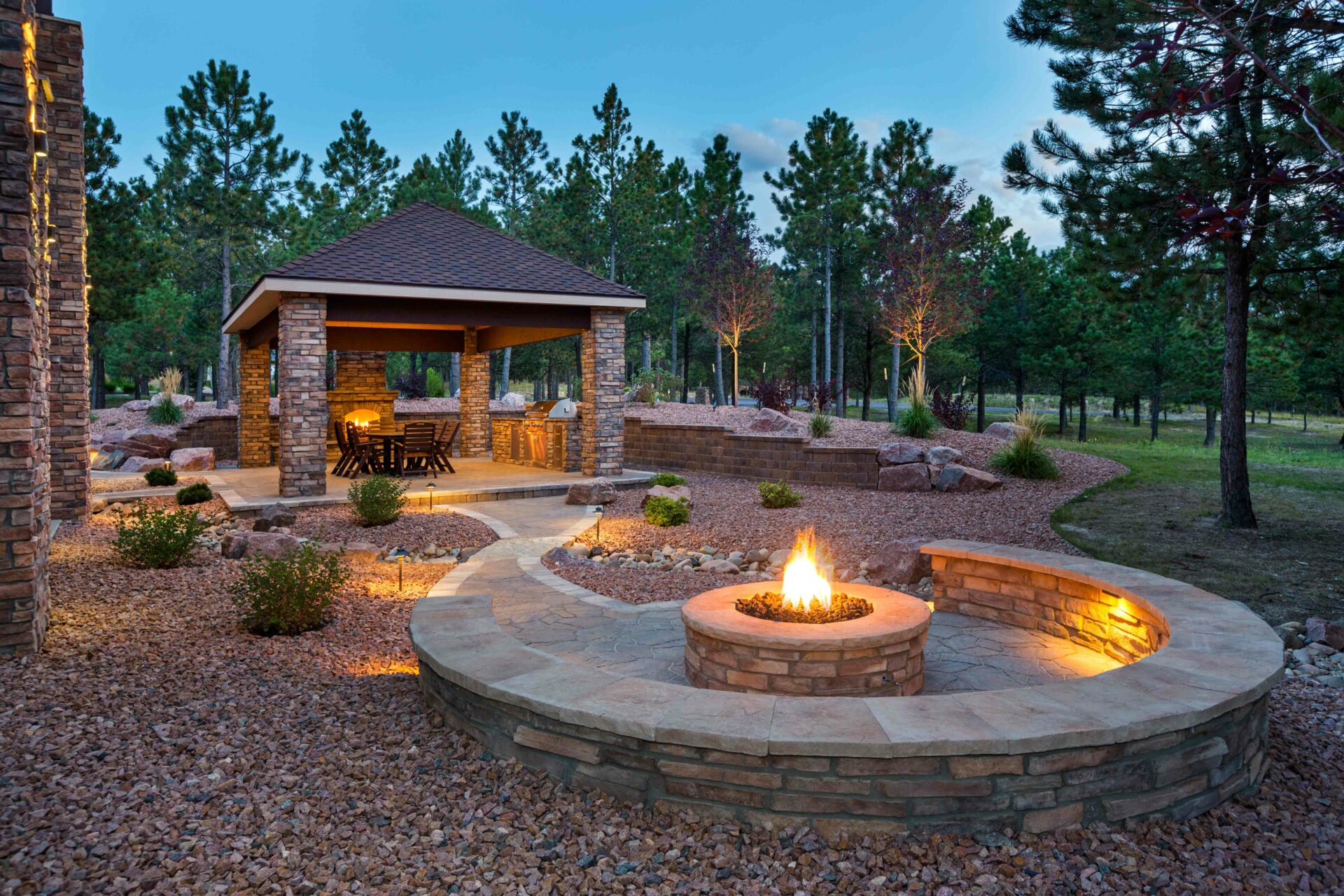 remodeled outdoor kitchen